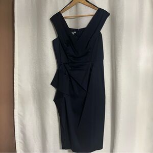 Elegant Navy Blue Dress